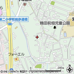 鶴田南公園周辺の地図