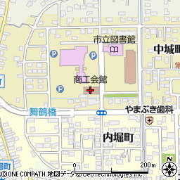 常陸太田市商工会周辺の地図