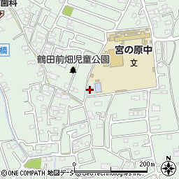 栃木県宇都宮市鶴田町320周辺の地図