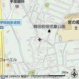 栃木県宇都宮市鶴田町309周辺の地図