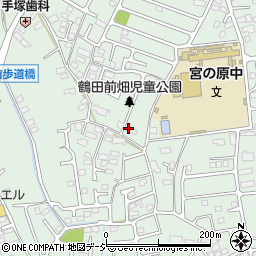栃木県宇都宮市鶴田町307周辺の地図