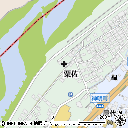 長野県千曲市粟佐807周辺の地図