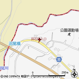 群馬県渋川市祖母島571周辺の地図