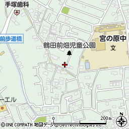 栃木県宇都宮市鶴田町308周辺の地図