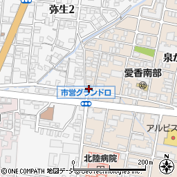 石川県金沢市泉が丘1丁目14-13周辺の地図
