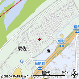 長野県千曲市粟佐1006周辺の地図
