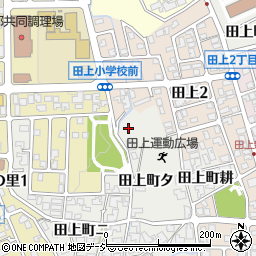 石川県金沢市田上町耕周辺の地図