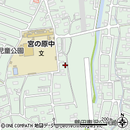 栃木県宇都宮市鶴田町351周辺の地図