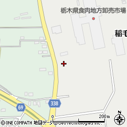 栃木県庁保健福祉部　出先機関・食肉衛生検査所周辺の地図