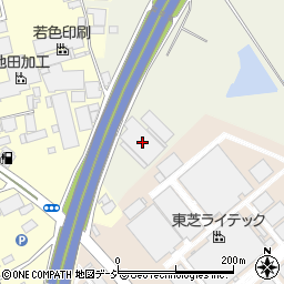 日本配送周辺の地図