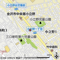 ダイソー金沢小立野店周辺の地図