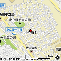 北陸銀行ハイツ紫錦台周辺の地図