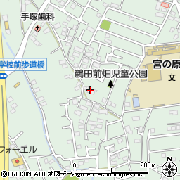 栃木県宇都宮市鶴田町301周辺の地図
