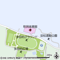 茂木町民体育館周辺の地図