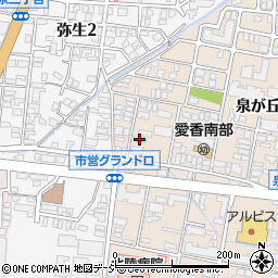 石川県金沢市泉が丘1丁目15-21周辺の地図