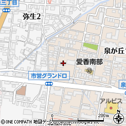 石川県金沢市泉が丘1丁目15-22周辺の地図