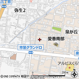 石川県金沢市泉が丘1丁目15-22周辺の地図