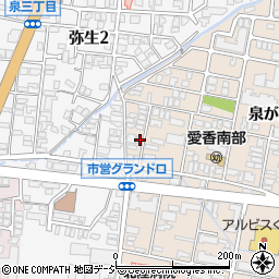 石川県金沢市泉が丘1丁目14-6周辺の地図