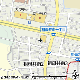 栃木県芳賀郡芳賀町祖母井南周辺の地図