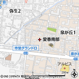 石川県金沢市泉が丘1丁目15-8周辺の地図