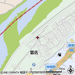 長野県千曲市粟佐804周辺の地図