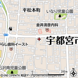 烏山信用金庫平松支店周辺の地図
