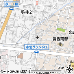 石川県金沢市泉が丘1丁目14-20周辺の地図