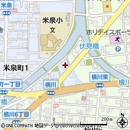 スカイレンタカー金沢南店周辺の地図