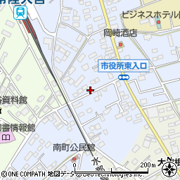 茨城県常陸大宮市南町1152-3周辺の地図