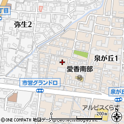 石川県金沢市泉が丘1丁目15-2周辺の地図