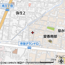 石川県金沢市泉が丘1丁目14-4周辺の地図