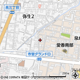 石川県金沢市泉が丘1丁目14-22周辺の地図