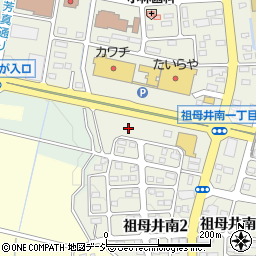 栃木県芳賀郡芳賀町祖母井南2丁目4周辺の地図