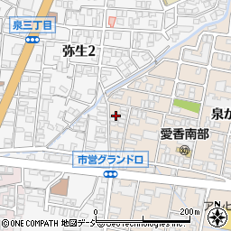 石川県金沢市泉が丘1丁目14-23周辺の地図