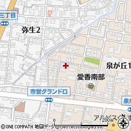石川県金沢市泉が丘1丁目15-31周辺の地図