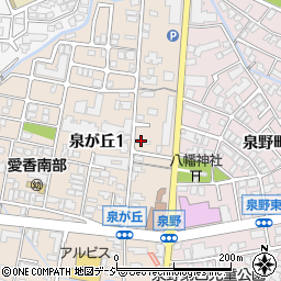 石川県金沢市泉が丘1丁目2-47周辺の地図