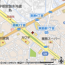 株式会社光岡自動車　ＢＵＢＵ宇都宮店周辺の地図