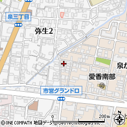 石川県金沢市泉が丘1丁目14-24周辺の地図
