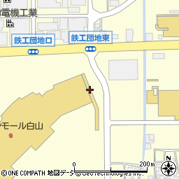 久世福商店　イオンモール白山店周辺の地図