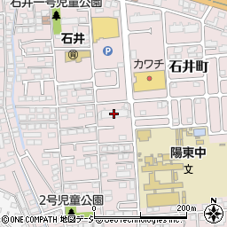 サーパス石井町管理事務室周辺の地図