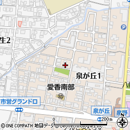 石川県金沢市泉が丘1丁目11-6周辺の地図
