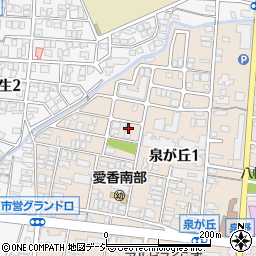 石川県金沢市泉が丘1丁目11-16周辺の地図