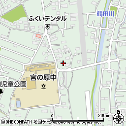 栃木県宇都宮市鶴田町260周辺の地図