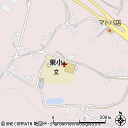 東吾妻町立東小学校周辺の地図