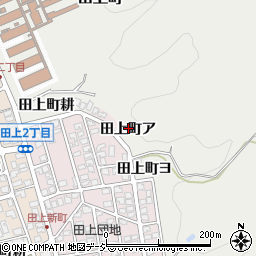 石川県金沢市田上町ア周辺の地図