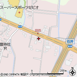 ローソン宇都宮石井町殿田店周辺の地図