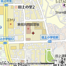 石川県金沢市田上町（南）周辺の地図