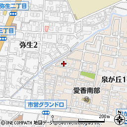 石川県金沢市泉が丘1丁目10-11周辺の地図