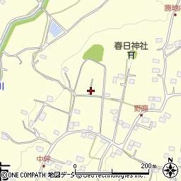 茨城県常陸太田市高貫町周辺の地図