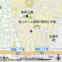 〒921-8042 石川県金沢市泉本町の地図